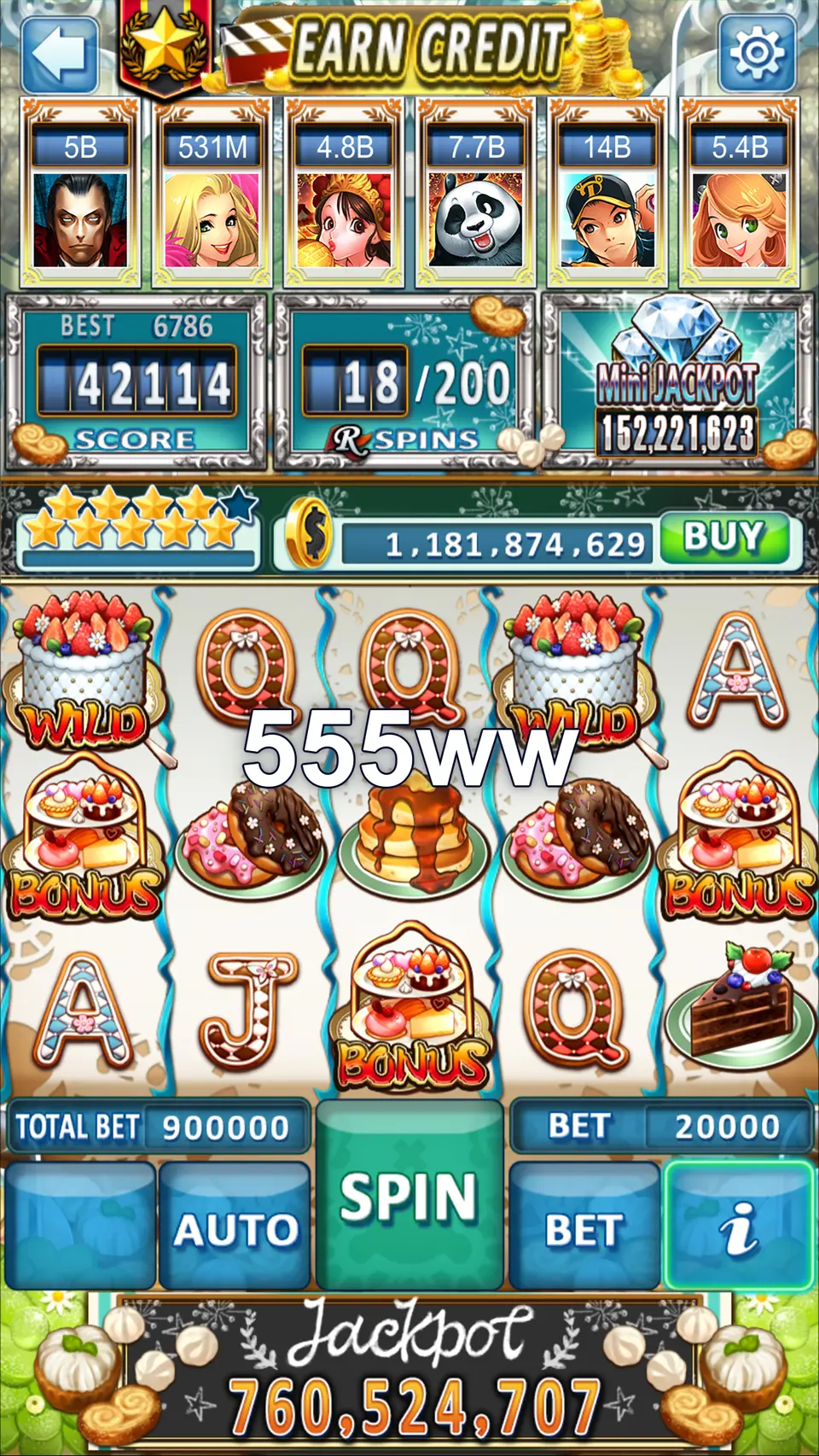 555ww লগইন